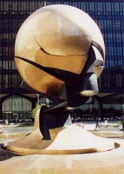 Photo: bronze sphere