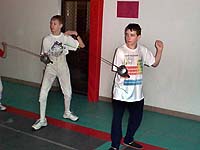 Alex Schwendner fencing