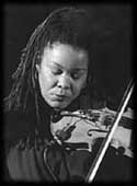 Violinist Karen Briggs